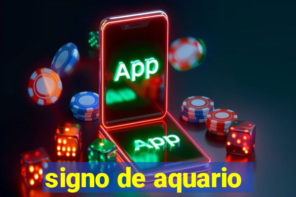 signo de aquario